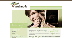 Desktop Screenshot of musikschule-tecklenburger-land.de